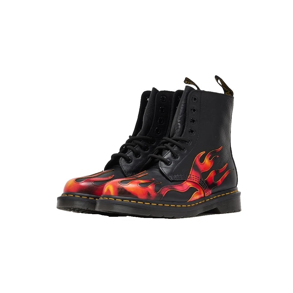 Dr. Martens 1460 Pascal Flame Arcadia 8 Eye Boots Men's 5 / Women's 6 EU 37 NEW